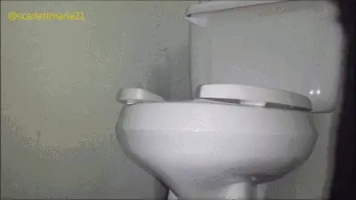 ScarlettMarie - Pooping sideways at work!