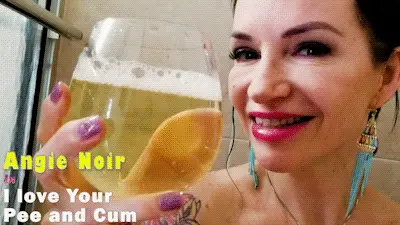 One Two Pee - Angie Noir in I love Your Pee and Cum