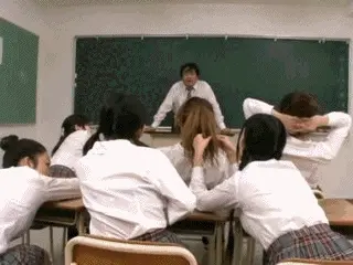 Toilet Slaves Scatology - Teacher punishes schoolgirls with after school detention