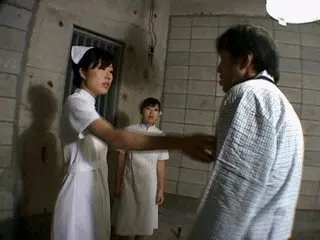 Toilet Slaves Scatology - Patient in mental hospital attacked by TWO nurses!