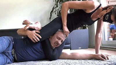 Madame Marissa - Showing the pathetic weakling his place