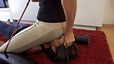 Madame Marissa - Slave girl smothered under my riding pants