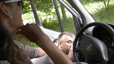 Madame Marissa - Driving with my foot fetishist employee