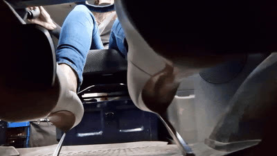 Madame Marissa - Sexy heels on the pedals - from many angles! (small version)
