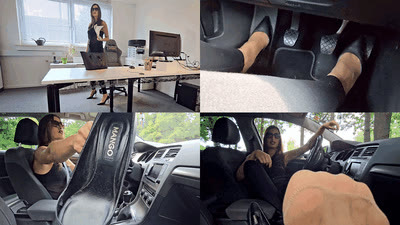 Madame Marissa - After a long office day, my feet need to relax!