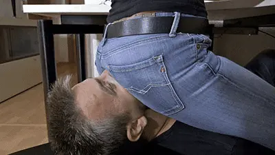 Madame Marissa - Facesitting the slave and draining his creditcard