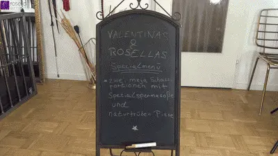 RosellaExtrem - Valentina and Rosellas special menu! 2 mega portions of shit and piss! Part 1