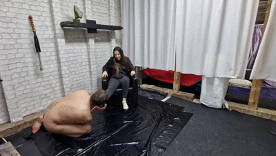Toiletslaveanddommes - Deity Bastet and Faith - Ass humiliation and cock sounding