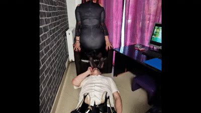 Toiletslaveanddommes - Back to the psychologist Andreeea - Faiths addiction continues - part 2 - pantyhose teasing