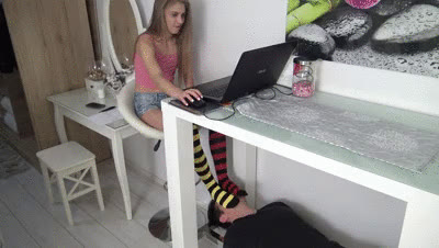 Femdom Austria - Sock Smelling 49