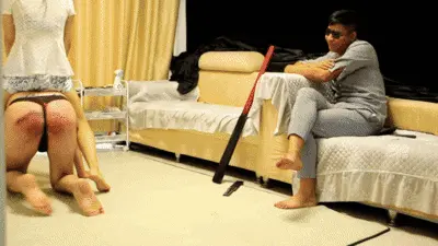SADISTRESS - The cruel Chinese Mist - Tony teaches the slave Martin to shit and eat it