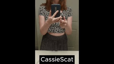 CassieScat - Messed My Diaper in Public + Public Bathroom