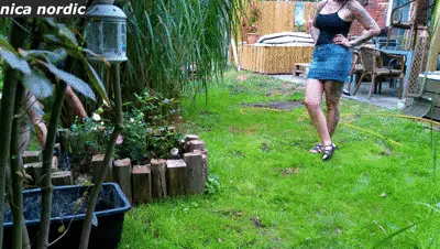 Miss Nica Nordic - When the work slave is thirsty