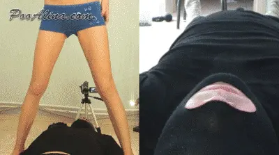 PooAlina - Slave eats Alinas shit