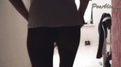 PooAlina - Alina did sports and crap in pantyhose