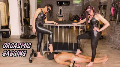 Gaia Femdom - MISTRESS GAIA - ORGASMIC GAGGING - HD