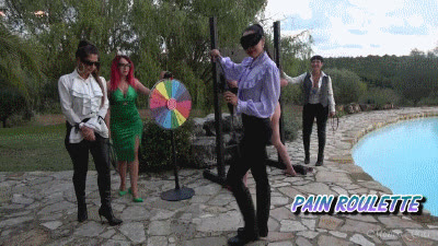 Gaia Femdom - MISTRESS GAIA - PAIN ROULETTE - HD