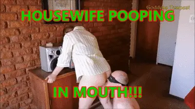 Goddess Tempest - Seductive Housewife Shit Swallowing