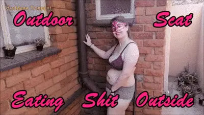 Goddess Tempest - Outdoor Milf Poop Eating