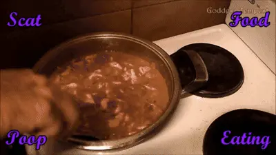 Goddess Tempest - Scat Food Feeding
