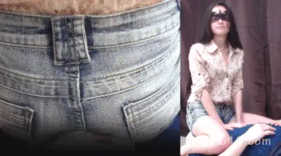 Smelly Milana / Poo19 - Close contact with Christinas shit and urine