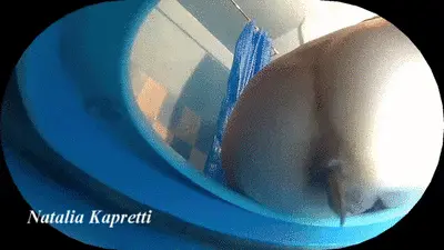 Natalia Kapretti - Eating Mayas shit and diarrhea, Latrine