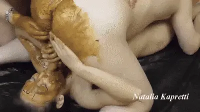 Natalia Kapretti - Dirty extravaganza scat sex with slaves