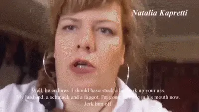 Natalia Kapretti - Next step in educating toilet husband