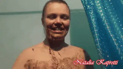 Natalia Kapretti - My WC Sasha washing, fooling around and pissing in the tub