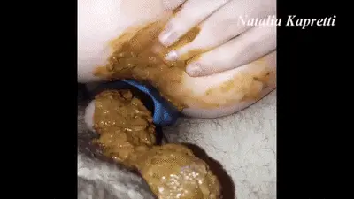 Natalia Kapretti - Shit on cock, he stands like rock