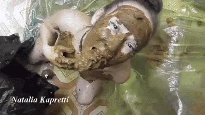 Natalia Kapretti - Breakfast of Maya, shit from ass slave