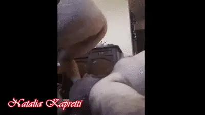 Natalia Kapretti - Morning feeding my loser of the Toilet bowl-urinal