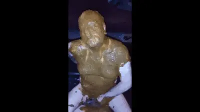 Natalia Kapretti - Smearing with collected shit on shiteater