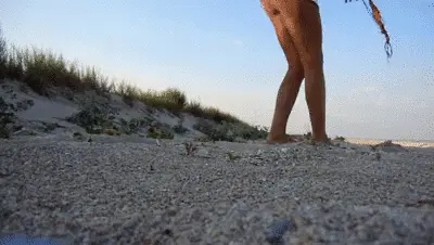 Barely legal 18 - Crazy Berta. Shit on the beach. Part 2