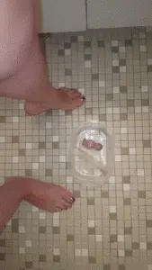 Tasteys Treasures - Giant shits on tiny man