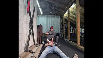 GoddessAndreeastudio - Obsessed gym trainer - JOI and facesitting in leggings