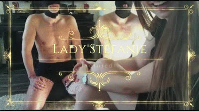 Lady Stefanie - Double Wanker Humiliation - Uncut