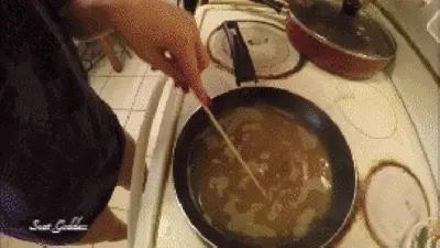 Scat Goddess Amanda - Scat Fetish Meal For My Bro