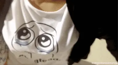 Scat Goddess Amanda - Out in Very Cummy Dirty Panty