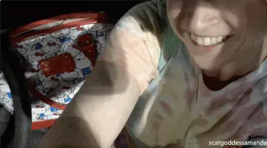 Scat Goddess Amanda - Bitter Tasting Toilet Shit