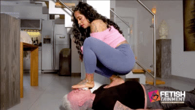 FETISHTAINMENT Femdom & Fetish - Lady Nisha: Pre-wash for my old dirty socks!