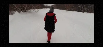 Elvertinafrautoilet - Winter is the shit!