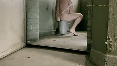 Mistress April Movies - Dominatrix Mistress April Prison Toilet in Cell 45