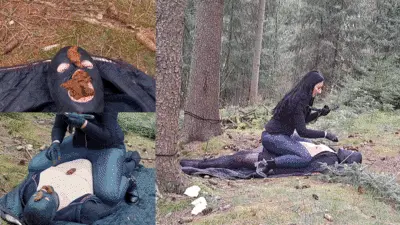 Club der Scheissefresser by MISTRESS LUCIANA - Ein geiles KV Picknick im Wald