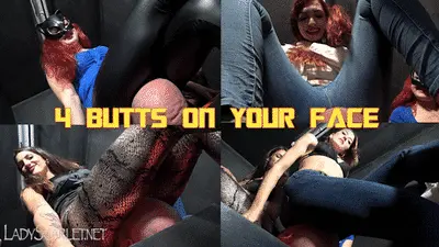 Lady Scarlet - LADY SCARLET - 4 BUTTS ON YOUR FACE hd