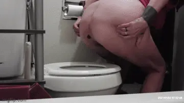 Double Trouble - Long Turds Puffy Asshole Shared Toilet