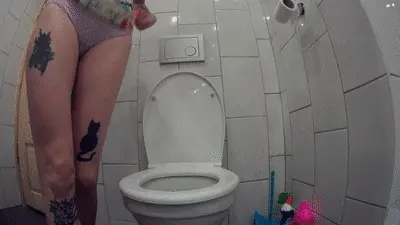 Dirty Priest hardcore domination - Wet toilet paper