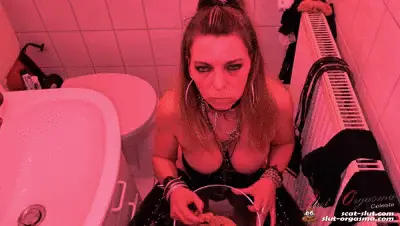 SLUT-ORGASMA CELESTE - Scat Slut-Orgasma Celeste beauty shit face mask