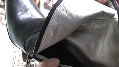 Lady Victoria Valente - Step-aunt in long leather boots, sniffing leather foot pussies and cumming on them Lady Victoria Val