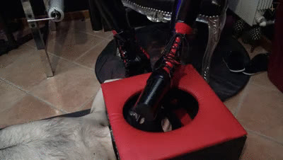 Mistress Nyx - BOOTS AND FOOT WORSHIP AND DENIAL CUM (POV)